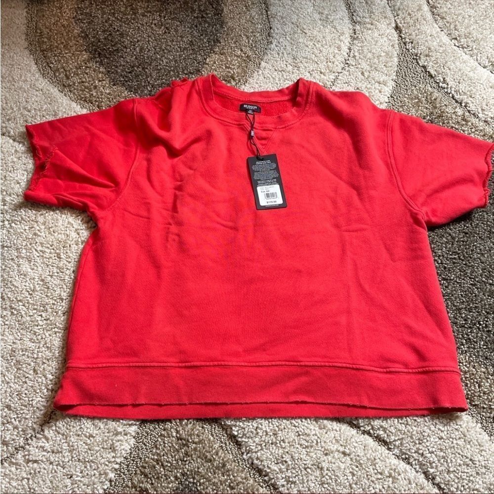 NWT Hudson red blouse small